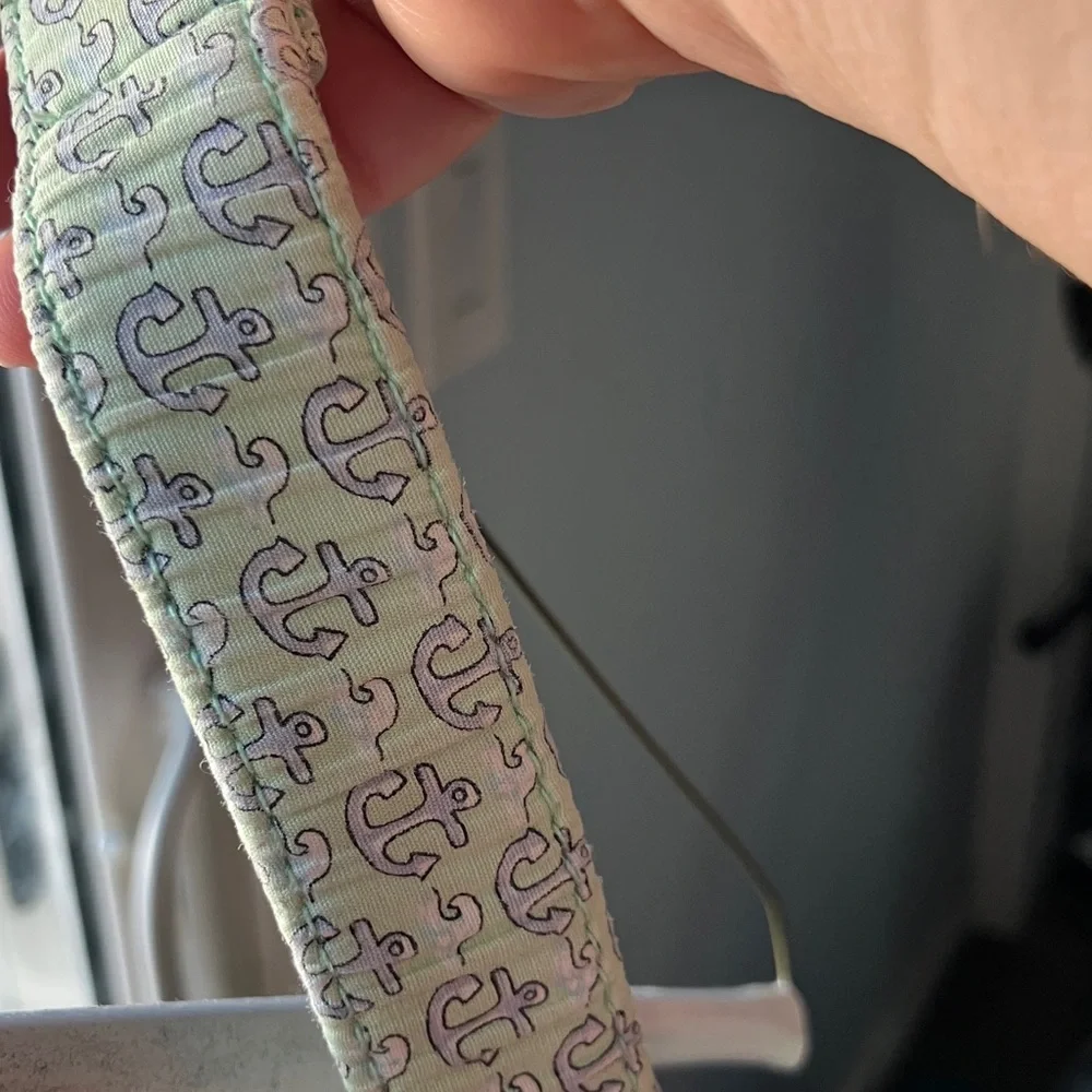 Vineyard Vines Light Green Paisley Belt